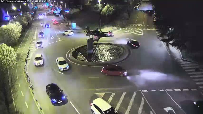 Vigo, Parque  Monte de Castro Park Area & Junction Live Cam - Pontevedra, Galicia, Spain