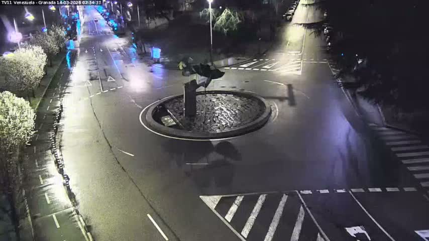 Vigo, Parque  Monte de Castro Park Area & Junction Live Cam - Pontevedra, Galicia, Spain