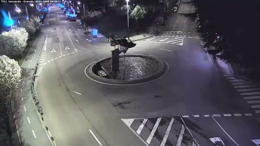 Vigo, Parque  Monte de Castro Park Area & Junction Live Cam - Pontevedra, Galicia, Spain