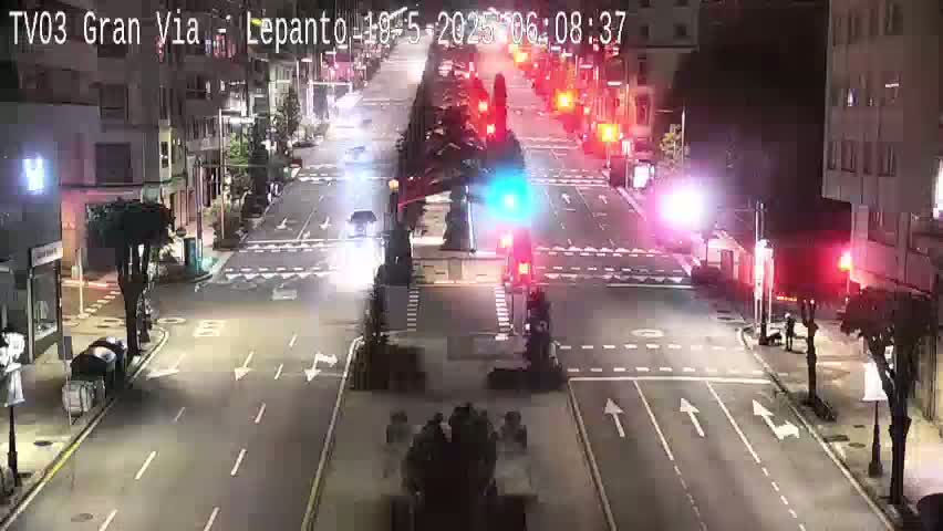 Avenida Gran Vía Avenue & Rua Lepanto Live Cam - Pontevedra, Galicia, Spain
