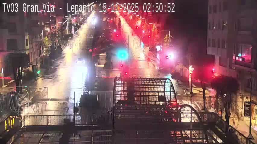 Avenida Gran Vía Avenue & Rua Lepanto Live Cam - Pontevedra, Galicia, Spain