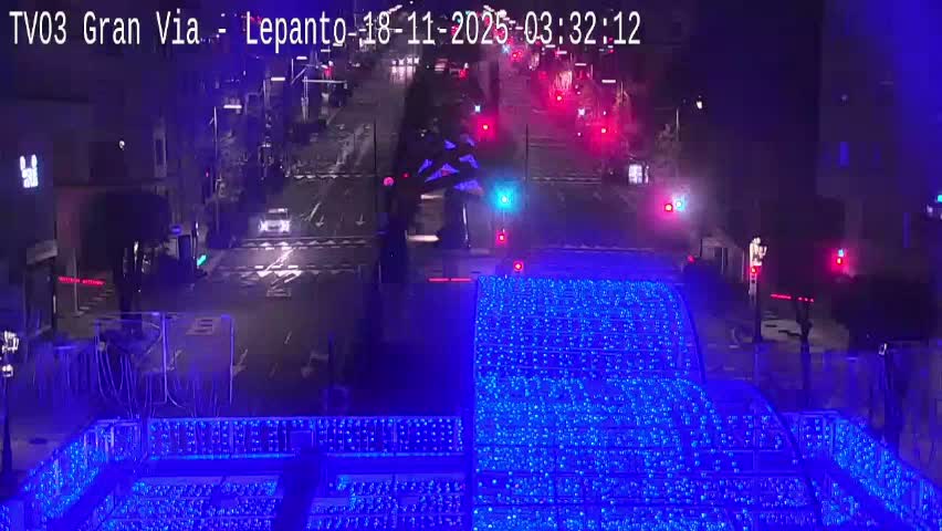 Avenida Gran Vía Avenue & Rua Lepanto Live Cam - Pontevedra, Galicia, Spain