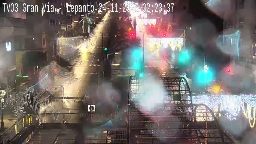 Avenida Gran Vía Avenue & Rua Lepanto Live Cam - Pontevedra, Galicia, Spain