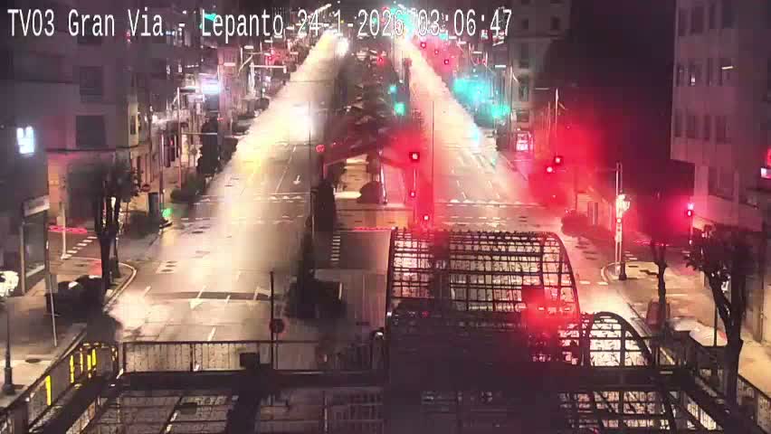 Avenida Gran Vía Avenue & Rua Lepanto Live Cam - Pontevedra, Galicia, Spain