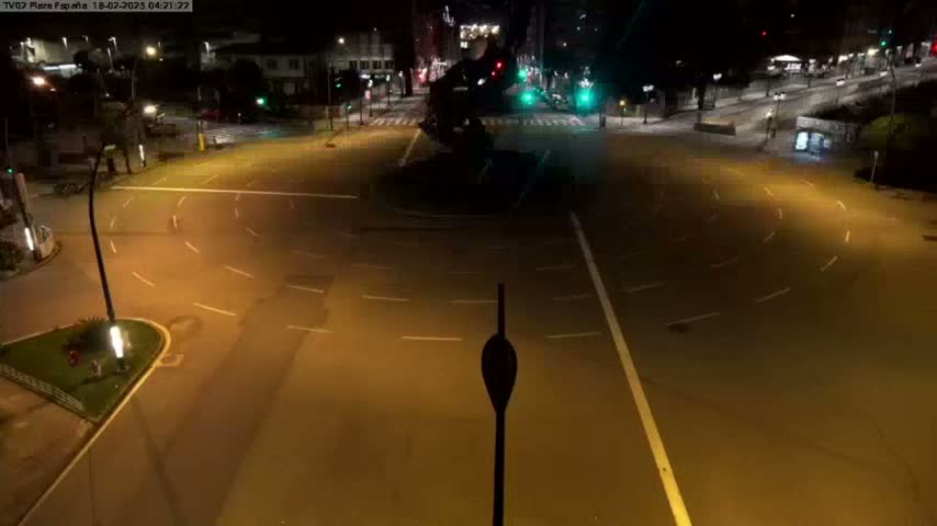 Vigo, Plaza de España Square Live Cam - Pontevedra, Galicia, Spain