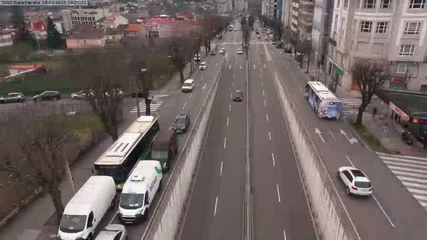 Vigo, Plaza de España Square Live Cam - Pontevedra, Galicia, Spain