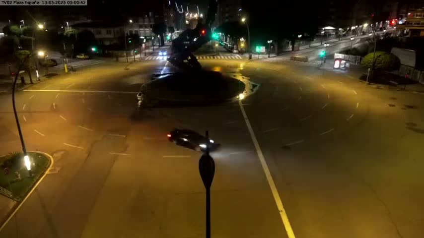 Vigo, Plaza de España Square Live Cam - Pontevedra, Galicia, Spain