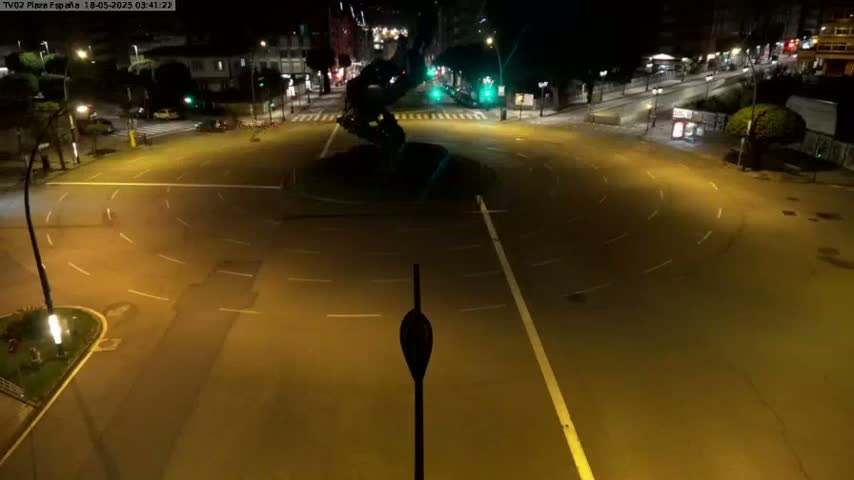 Vigo, Plaza de España Square Live Cam - Pontevedra, Galicia, Spain