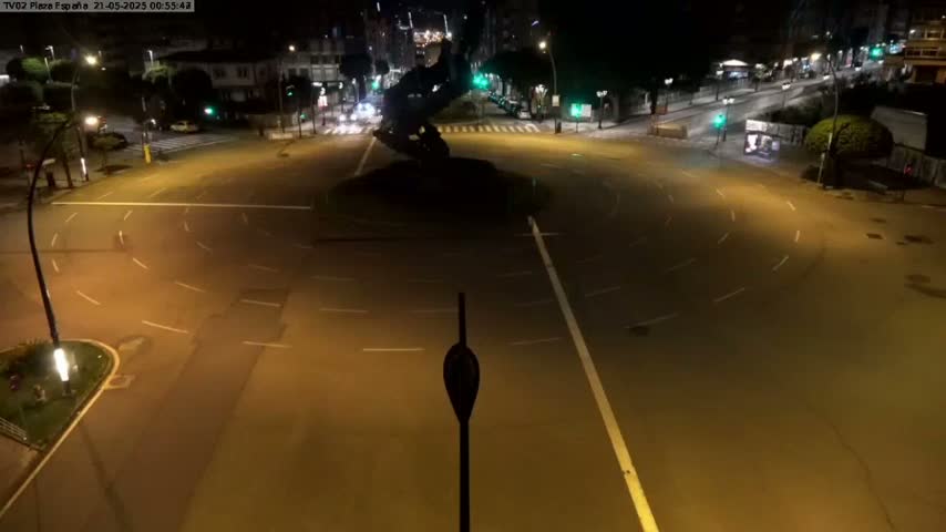 Vigo, Plaza de España Square Live Cam - Pontevedra, Galicia, Spain