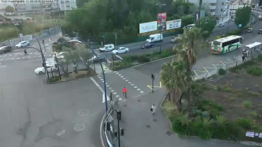 Vigo, Plaza de España Square Live Cam - Pontevedra, Galicia, Spain