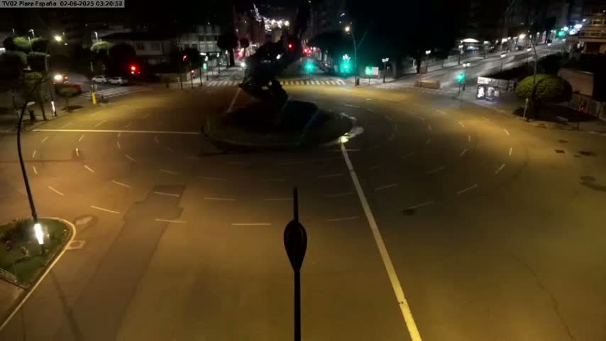 Vigo, Plaza de España Square Live Cam - Pontevedra, Galicia, Spain