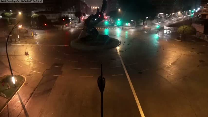 Vigo, Plaza de España Square Live Cam - Pontevedra, Galicia, Spain