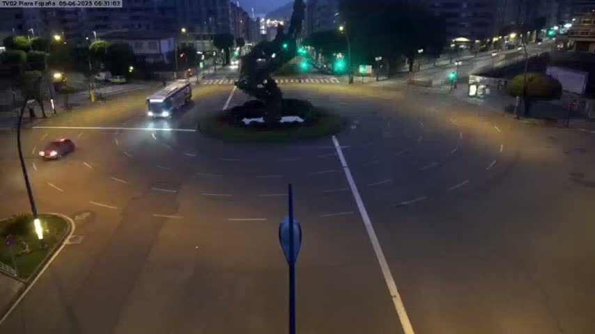 Vigo, Plaza de España Square Live Cam - Pontevedra, Galicia, Spain