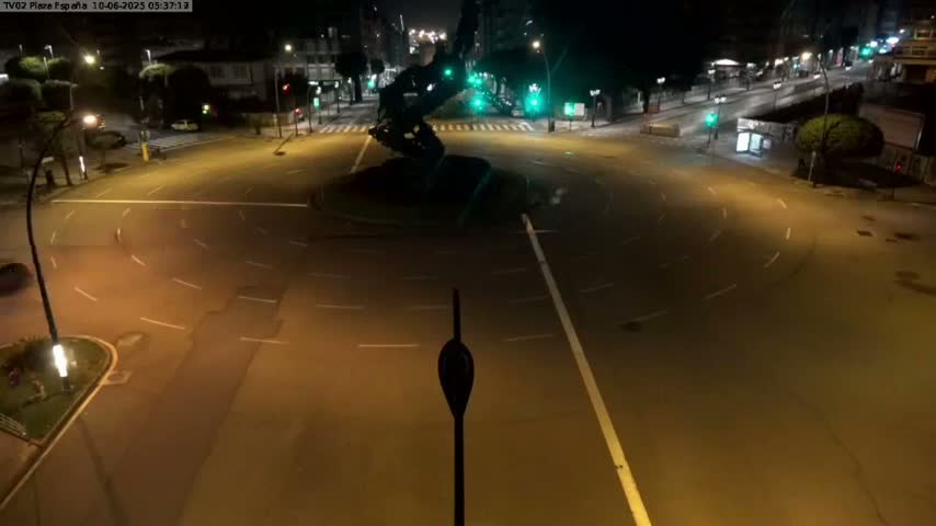 Vigo, Plaza de España Square Live Cam - Pontevedra, Galicia, Spain