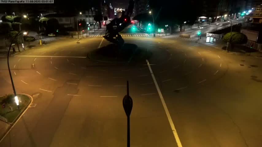 Vigo, Plaza de España Square Live Cam - Pontevedra, Galicia, Spain