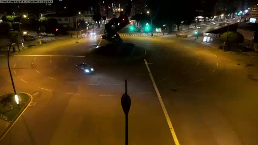 Vigo, Plaza de España Square Live Cam - Pontevedra, Galicia, Spain