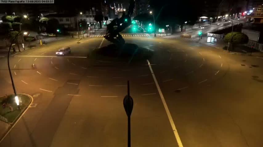 Vigo, Plaza de España Square Live Cam - Pontevedra, Galicia, Spain