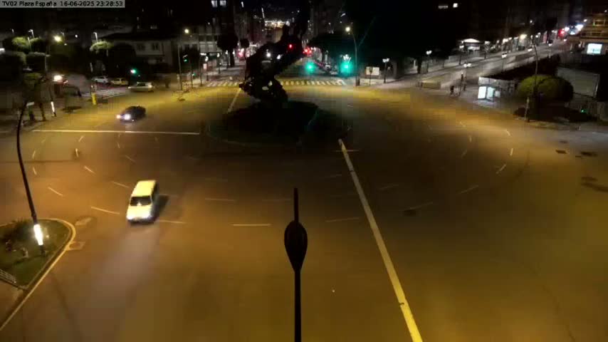 Vigo, Plaza de España Square Live Cam - Pontevedra, Galicia, Spain