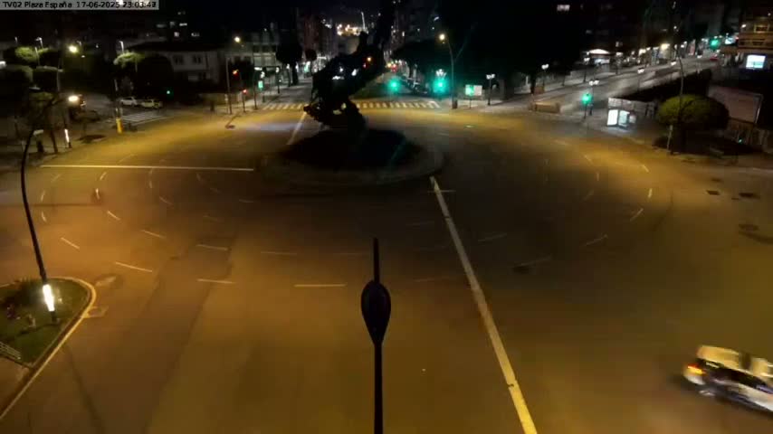 Vigo, Plaza de España Square Live Cam - Pontevedra, Galicia, Spain
