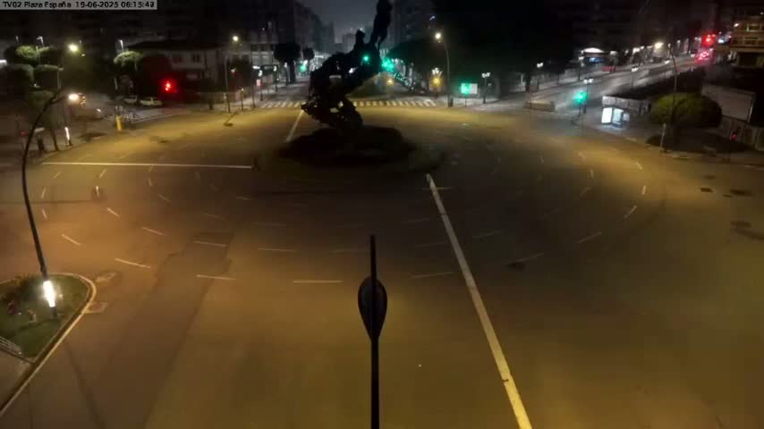Vigo, Plaza de España Square Live Cam - Pontevedra, Galicia, Spain