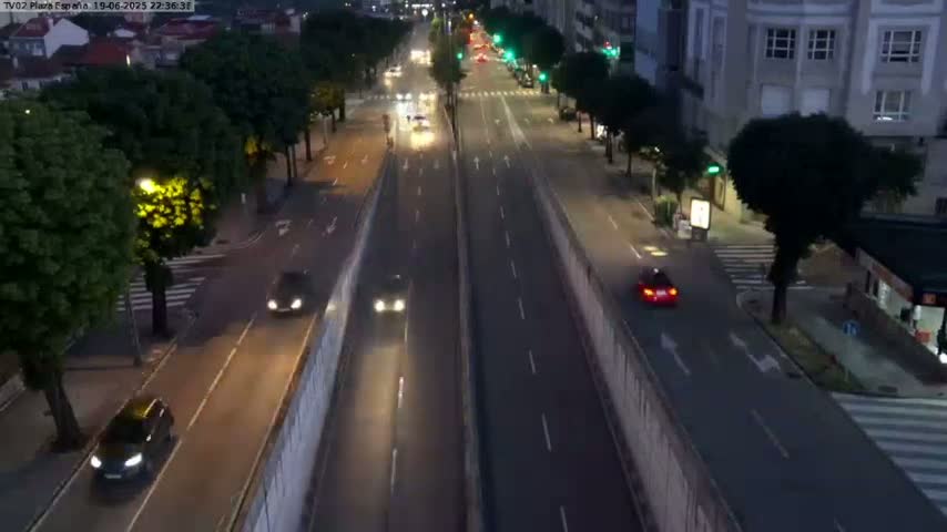 Vigo, Plaza de España Square Live Cam - Pontevedra, Galicia, Spain