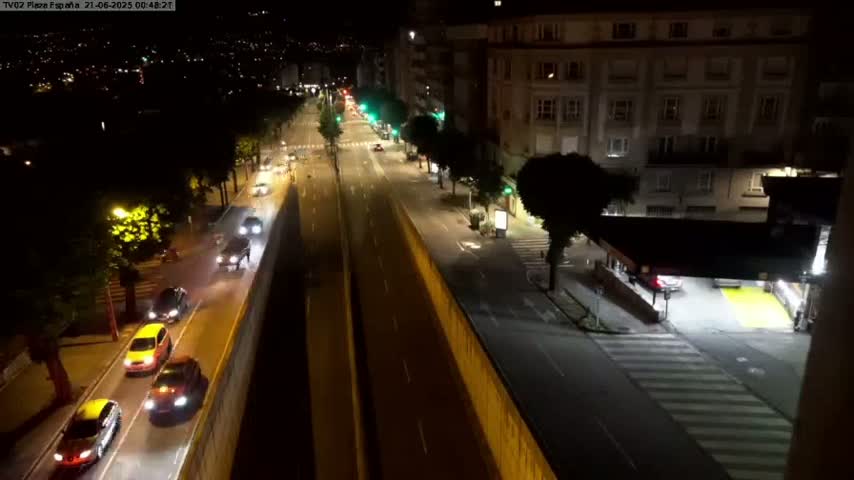 Vigo, Plaza de España Square Live Cam - Pontevedra, Galicia, Spain
