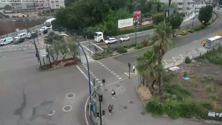Vigo, Plaza de España Square Live Cam - Pontevedra, Galicia, Spain