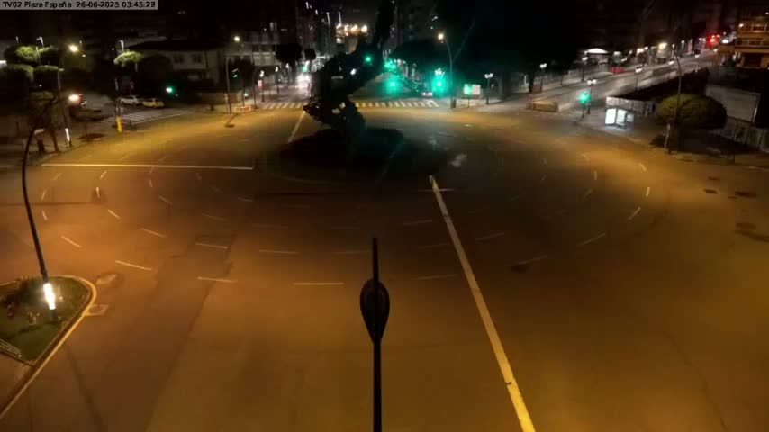 Vigo, Plaza de España Square Live Cam - Pontevedra, Galicia, Spain