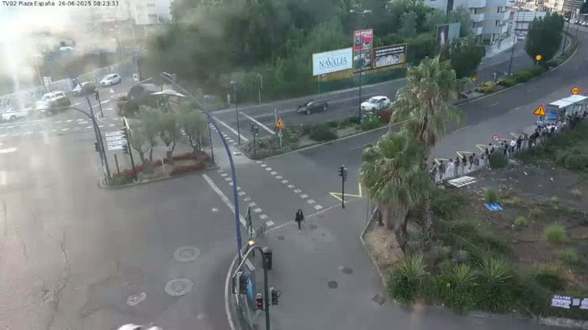 Vigo, Plaza de España Square Live Cam - Pontevedra, Galicia, Spain
