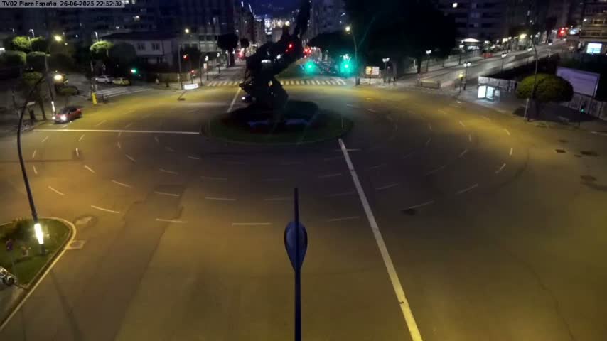 Vigo, Plaza de España Square Live Cam - Pontevedra, Galicia, Spain
