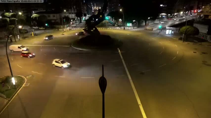 Vigo, Plaza de España Square Live Cam - Pontevedra, Galicia, Spain
