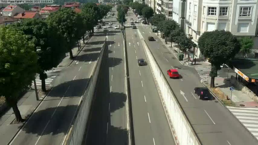 Vigo, Plaza de España Square Live Cam - Pontevedra, Galicia, Spain