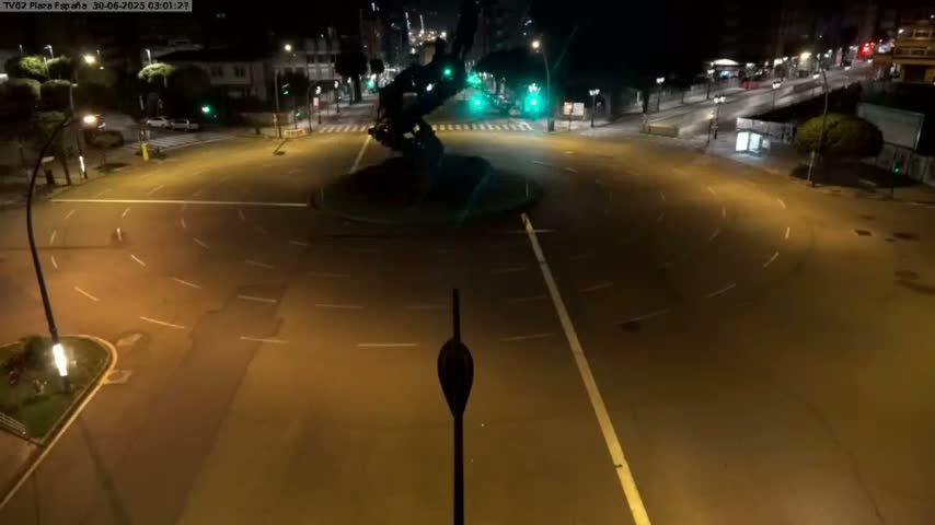 Vigo, Plaza de España Square Live Cam - Pontevedra, Galicia, Spain