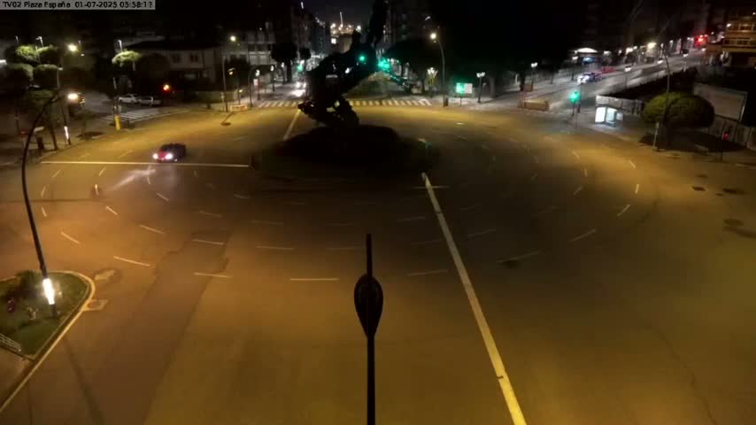 Vigo, Plaza de España Square Live Cam - Pontevedra, Galicia, Spain