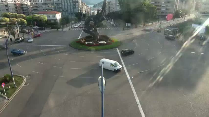 Vigo, Plaza de España Square Live Cam - Pontevedra, Galicia, Spain