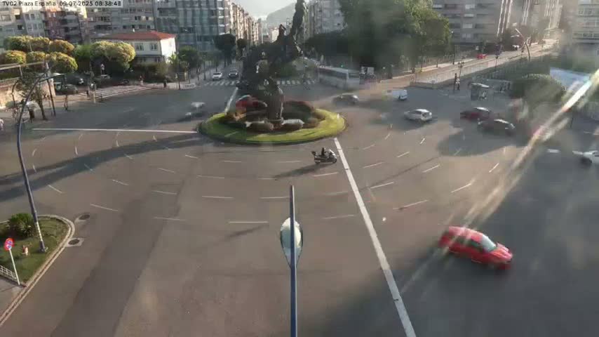 Vigo, Plaza de España Square Live Cam - Pontevedra, Galicia, Spain