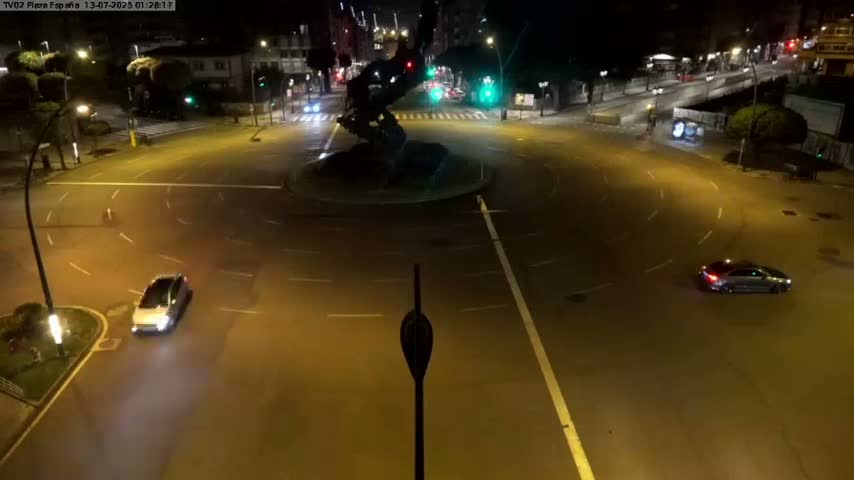 Vigo, Plaza de España Square Live Cam - Pontevedra, Galicia, Spain