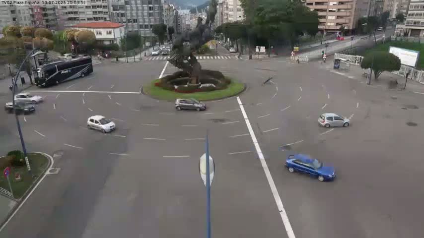 Vigo, Plaza de España Square Live Cam - Pontevedra, Galicia, Spain