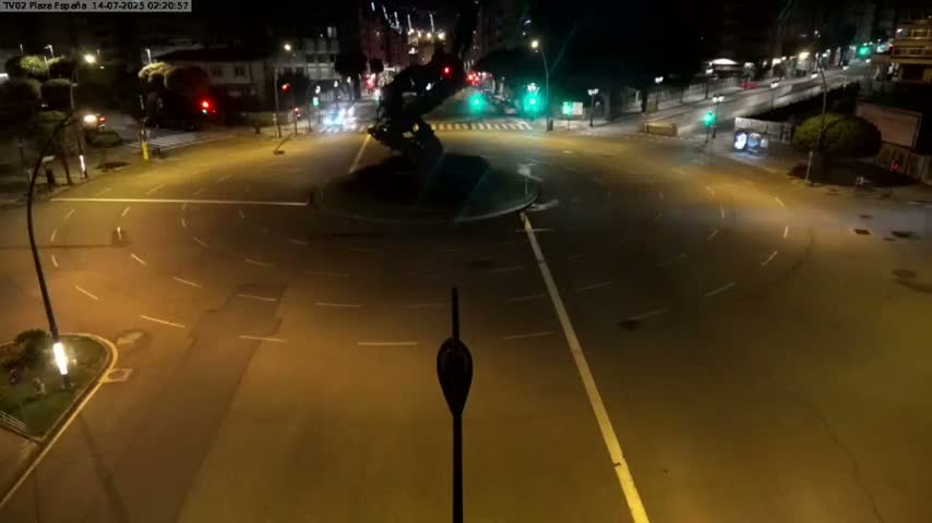 Vigo, Plaza de España Square Live Cam - Pontevedra, Galicia, Spain