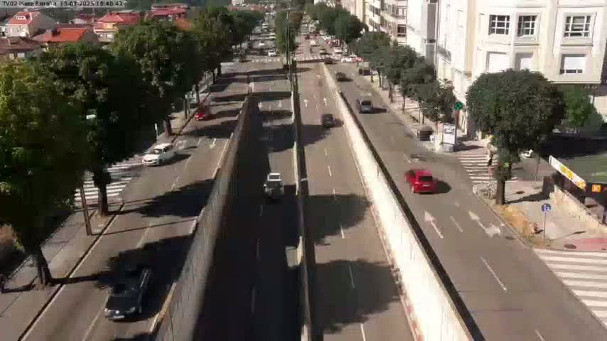 Vigo, Plaza de España Square Live Cam - Pontevedra, Galicia, Spain