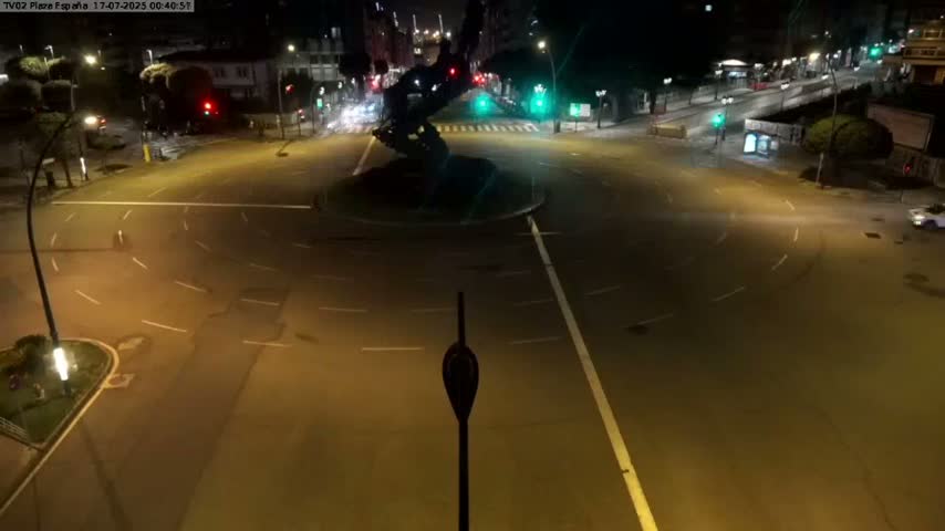 Vigo, Plaza de España Square Live Cam - Pontevedra, Galicia, Spain