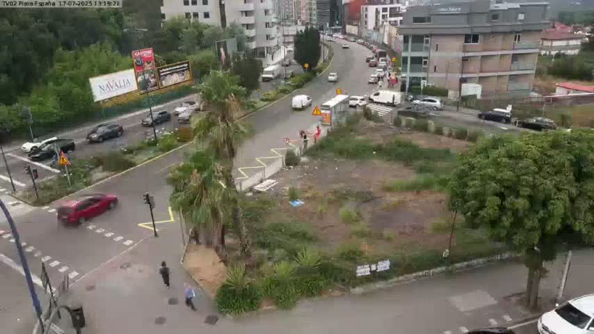 Vigo, Plaza de España Square Live Cam - Pontevedra, Galicia, Spain
