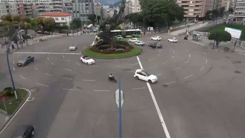 Vigo, Plaza de España Square Live Cam - Pontevedra, Galicia, Spain