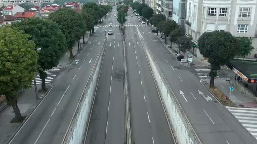 Vigo, Plaza de España Square Live Cam - Pontevedra, Galicia, Spain