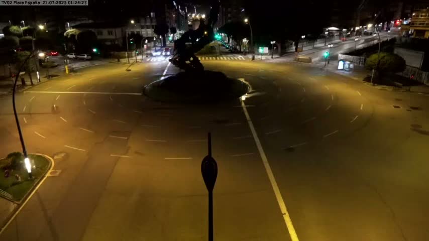 Vigo, Plaza de España Square Live Cam - Pontevedra, Galicia, Spain