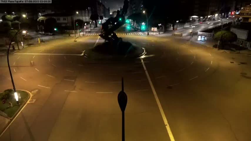Vigo, Plaza de España Square Live Cam - Pontevedra, Galicia, Spain