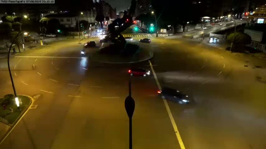 Vigo, Plaza de España Square Live Cam - Pontevedra, Galicia, Spain