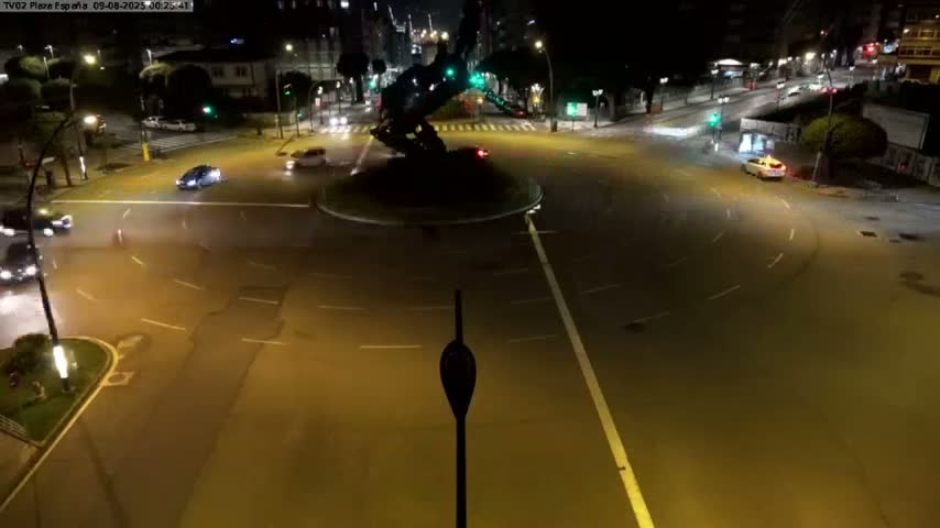 Vigo, Plaza de España Square Live Cam - Pontevedra, Galicia, Spain