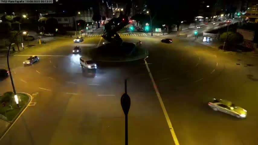 Vigo, Plaza de España Square Live Cam - Pontevedra, Galicia, Spain