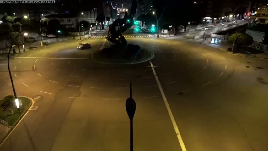 Vigo, Plaza de España Square Live Cam - Pontevedra, Galicia, Spain